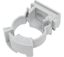Хомутный держатель IEK CFC16 серый CTA10MP-CFC16-K41-100
