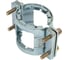 Хомут SML Kombi Kralle Ду50 усиливающий Strongman 013-0337 3