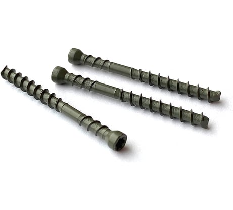 Саморезы с антикоррозийным покрытием для скрытого монтажа террас и фасадов с помощью инструмента Marksman Camo ProTech C4, 48 мм, 1750 шт. 0345119