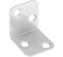 Мебельный уголок TUNDRA 28х28х1.5 мм, цинк, в упаковке 1 шт. 5294205