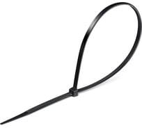 Кабельные стяжки ЗУБР КС-Ч1, 1.8x100 мм, нейлон РА66, 100 шт, черные, Профессионал 309030-18-100