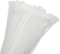 Кабельные стяжки ЗУБР КС-Б1, 1.8x100 мм, нейлон РА66, 100 шт, белые, Профессионал 309010-18-100