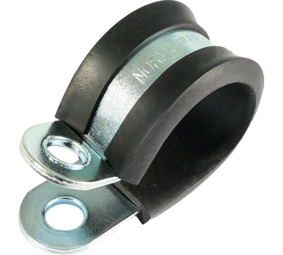 Хомут Р-образный NORMA-RUS RSGU 1.30/12 W1, DIN 3016, 50шт. NR-RSG-030012-12W1 1