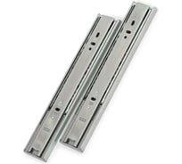 Комплект мебельных направляющих с доводчиком для 1 ящика EMMET, длина 250мм, ширина 45мм 250/45-01