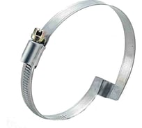 Червячный хомут с мостиком TEX  80-100 мм УФ-00020656