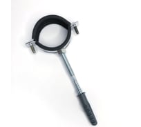 Сантехнический хомут ХОММЕТ 5” 132-137 мм М10 с шпилькой и дюбелем 10RUS005