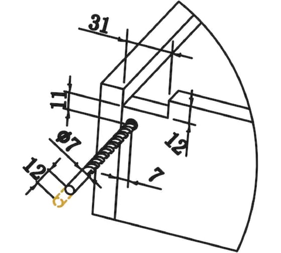 Направляющие WURTH EcoSlide скрытого монтажа, полн. выдвиж. L450 мм, 30 кг 0684250259961 10