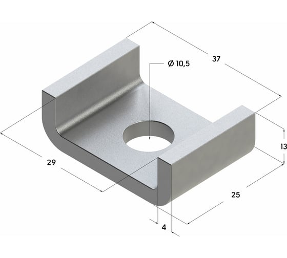 Седельная шайба Termoclip TSW 28x25 3F D10,5 9113001F10