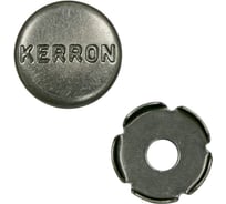 Комплект из 200 шт., заглушка  для винта, черненый старинный цинк Kerron SET200(ZK0001BAZ)