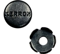 Комплект из 200 шт., заглушка  для винта, матовый черный Kerron SET200(ZK0001BL)