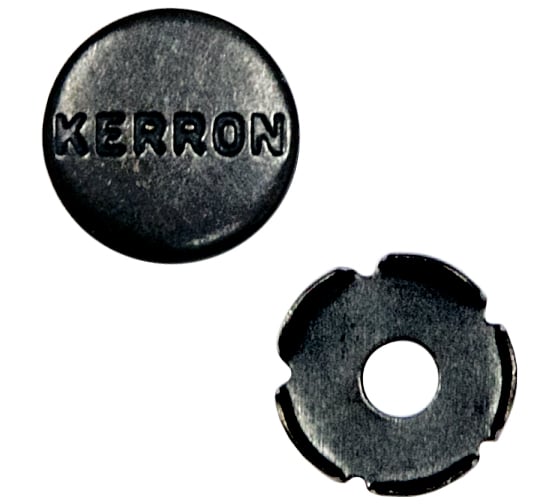 Комплект из 200 шт., заглушка  для винта, матовый черный Kerron SET200(ZK0001BL)