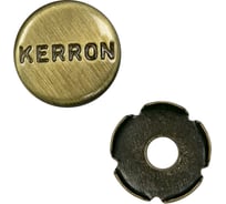 Комплект из 200 шт., заглушка  для винта, античная бронза Kerron SET200(ZK0001AB)