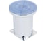 Ножка Tech-Krep D50х80мм, круглая, нерегул, хром (4шт) - пакет /Zitar 154507 4