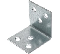 Угол мебельный широкий Tech-Krep 30х30х30х2,0 цинк (20 шт) - пакет /Zitar 156000