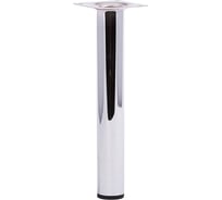 Ножка Tech-Krep D30Х200мм круглая, нерегул, хром (2шт)- пакет /Zitar 154505