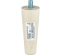 Ножка Tech-Krep деревянная конус, H100 мм, резьба м10 (4 шт) - пакет. /Zitar 156940