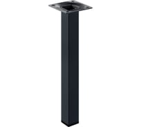 Ножка Tech-Krep 25х25х400 квадратная, нерегул, черная (4шт) - /Zitar 154502