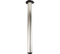 Ножка Tech-Krep металл.круглая, нерегулир, D60х710мм, сатин (4 шт) - накл. /Zitar 156931