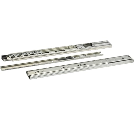 Шариковые направляющие полного выдвижения с доводчиком MF ширина 45 мм, длина 500 мм 13005v