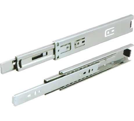 Шариковые направляющие WURTH GUID FE/ZN полн. выдвиж. L450 мм 45 кг 0684303450061 10