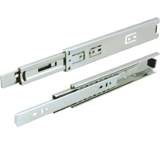 Шариковые направляющие WURTH GUID FE/ZN полн. выдвиж. L450 мм 45 кг 0684303450061 10 1