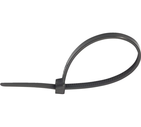 Кабельная стяжка Systeme Electric 380х7.6, черная, 100 шт. IMT46274 1