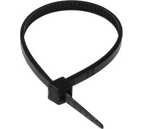 Кабельные стяжки RUICHI 3.6х300, black, 100 шт. 77367