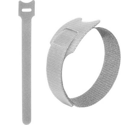 Хомут липучка RUICHI 210х16 мм, белый, 50 шт. 113277