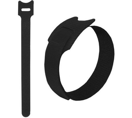 Хомут липучка RUICHI 210х16 мм, черный, 50 шт. 113272