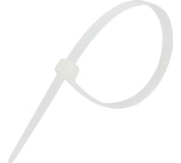 Стяжки пластиковые Cablexpert 760 мм х 9 мм, белые (100 шт.) NYT-760x9