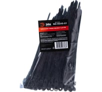 Кабельные стяжки под винт ЭРА NOKSV001, 3.6х150, черный, 100 шт. Б0051713