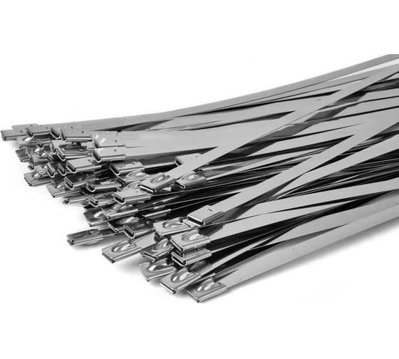 Хомут HLT AISI 316 из нержавеющей стали, 7.9x680 (уп./100 шт.) 084-01-414