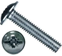 Винт с прессшайбой 23 Болта, М4x8, мебельный DIN967, 100 шт. вм48фф100