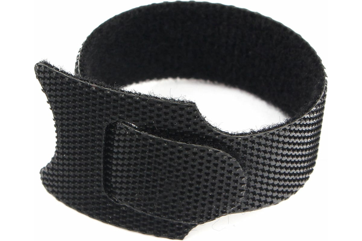 Хомуты-липучки Cablexpert на основе ленты Velcro 125x11 мм, черные, 12 ...