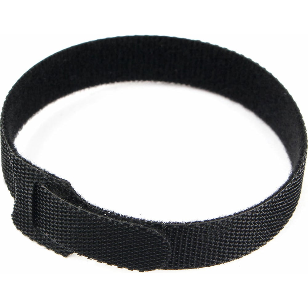 Хомуты-липучки Cablexpert на основе ленты Velcro 200x11 мм, черные, 12 ...