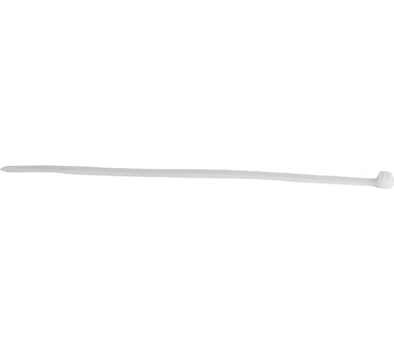 Пластиковые стяжки Cablexpert 150 мм х 3.6 мм, белые, 100 шт. NYT-150x3.6