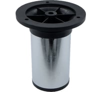 Регулируемая ножка дивана IVK group н-100, d-50 мм, хромированная 801018