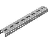 Стойка потолочного подвеса OSTEC для средних нагрузок 30x50x1400 мм, толщ. 2,5 мм, Сендзимир цинк СПТ3-1400-2,5-СЦ