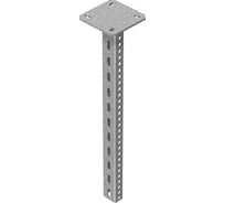 Стойка потолочная сварная для средних нагрузок OSTEC 50x50x500 мм, толщ. 2,5 мм, гальван. цинк СПС5-500-2,5-ЭЦ