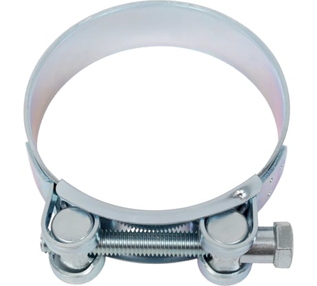 Хомут силовой шарнирный D74-79мм, оцинкованная сталь Gigant 123965