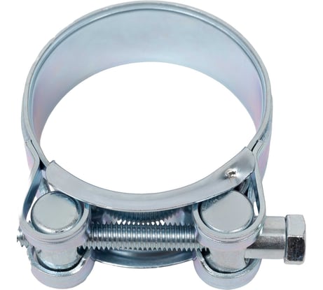 Хомут силовой шарнирный D44-47мм, оцинкованная сталь Gigant 123966