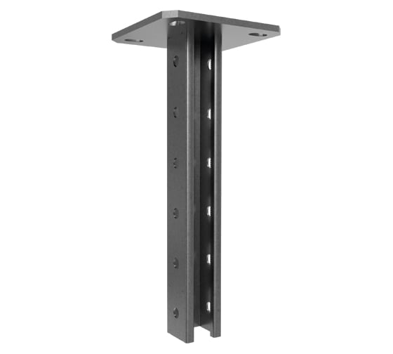 Подвес потолочный OSTEC СТРАТ 41x41x2800, толщина 2,5 мм, гальван. цинк ППС-41х41х2800-2,5-ЭЦ 1