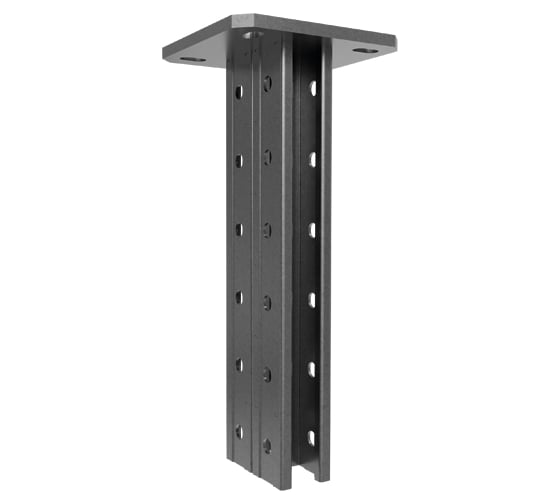 Подвес потолочный OSTEC СТРАТ двойной 41x41x1200, толщина 2 мм, гальван. цинк ППСД-41х41х1200-2,0-ЭЦ 1