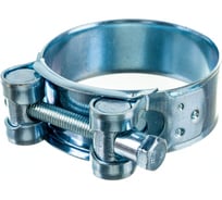 Хомут силовой шарнирный D52-55мм, оцинкованная сталь Gigant 123972