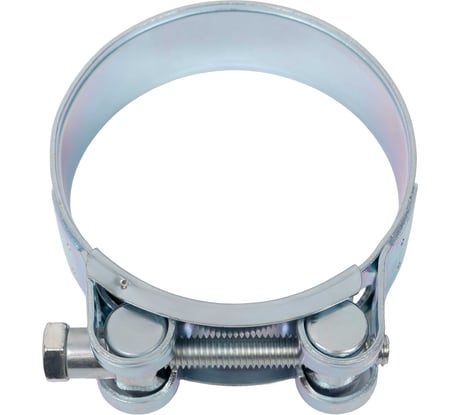 Хомут силовой шарнирный D56-59мм, оцинкованная сталь Gigant 123973