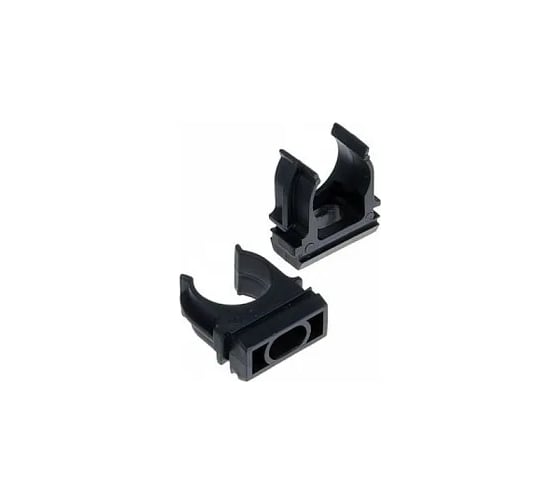 Держатель с защёлкой IEK CF16 черный CTA10D-CF16-K02-100