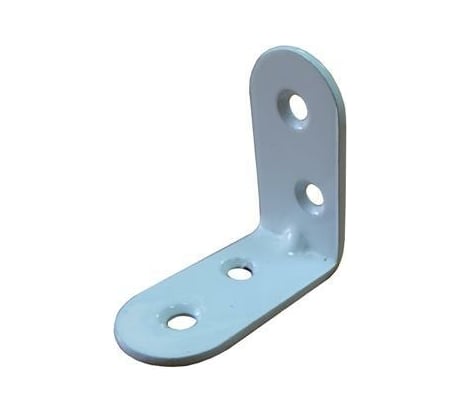 Мебельный уголок Левша 40х40х20 мм, белый, 4 шт. У8-5018.Б