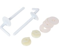 Крепежи для унитаза Wirquin из пластика 10981440