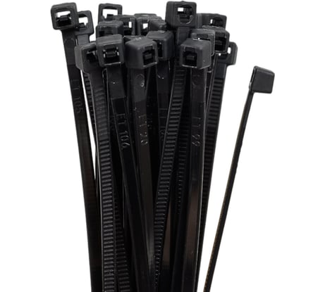 Кабельная стяжка G-POWER черная 2,5 х 200 мм 100 шт. KSB 2,5-200