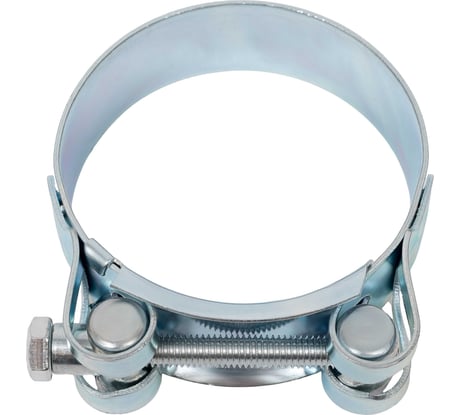 Хомут силовой шарнирный D60-63мм, оцинкованная сталь Gigant 123979